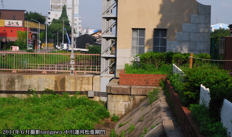 中川運河松重閘門