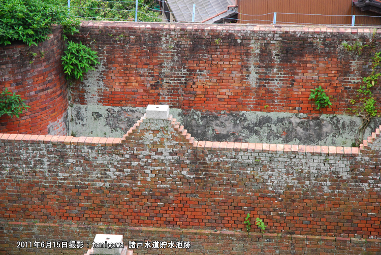 諸戸水道貯水池跡